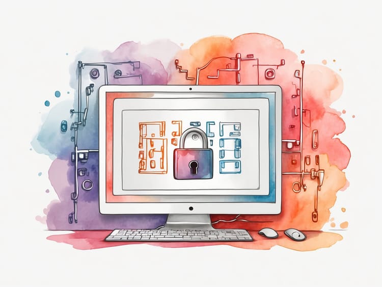 Ein passwortgeschütztes Programm am Computer