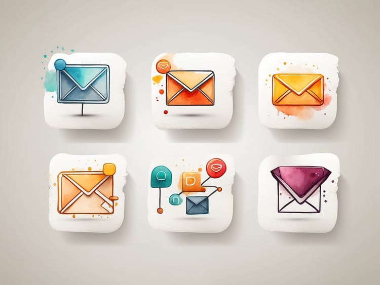 Email-Marketing Symbole