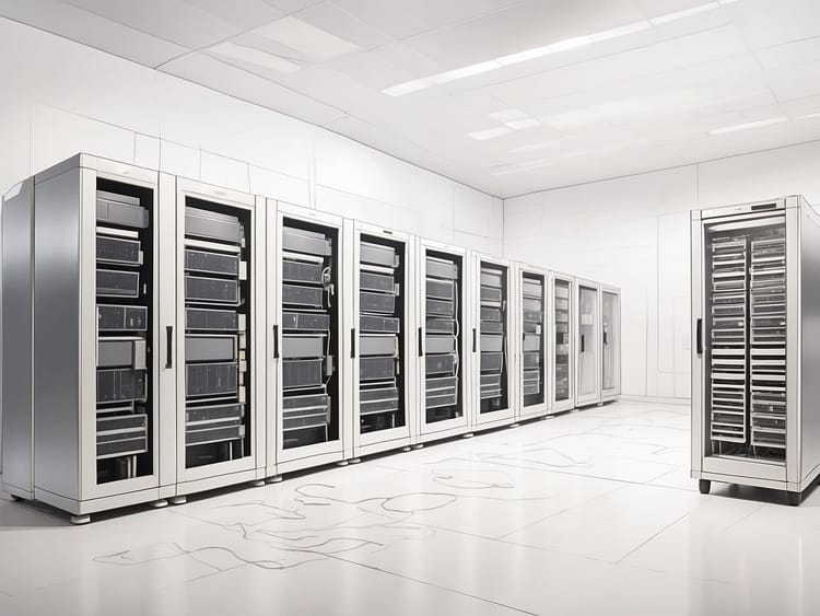 Ein Serverraum zur Datenanalyse