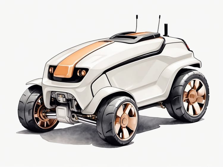 Ein KI gesteuerter automatischer Mähroboter