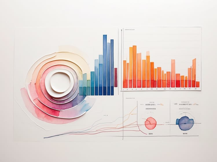 Statistiken veranschauenlichen Digitaliserung